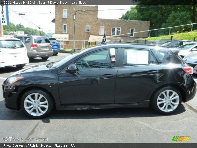 Black Mica / Black 2011 Mazda MAZDA3 s Sport 5 Door