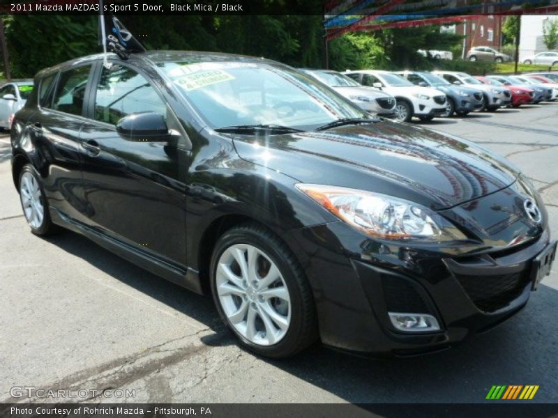 Black Mica / Black 2011 Mazda MAZDA3 s Sport 5 Door