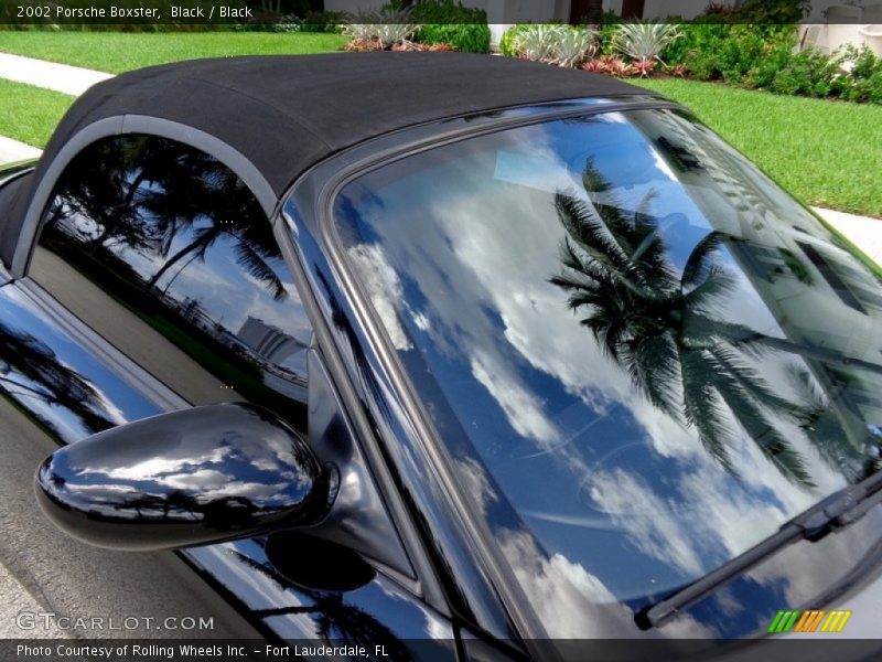 Black / Black 2002 Porsche Boxster