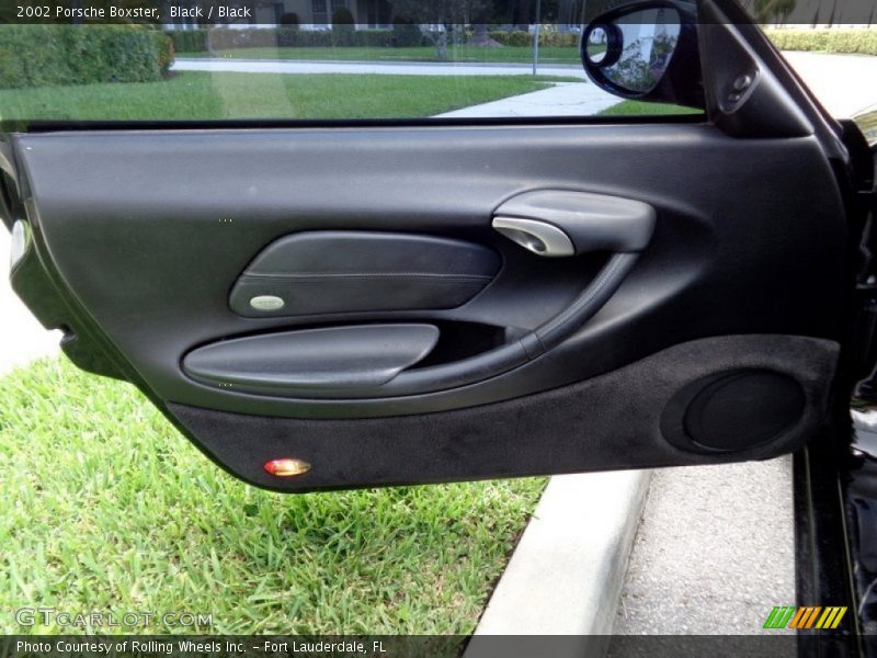 Black / Black 2002 Porsche Boxster