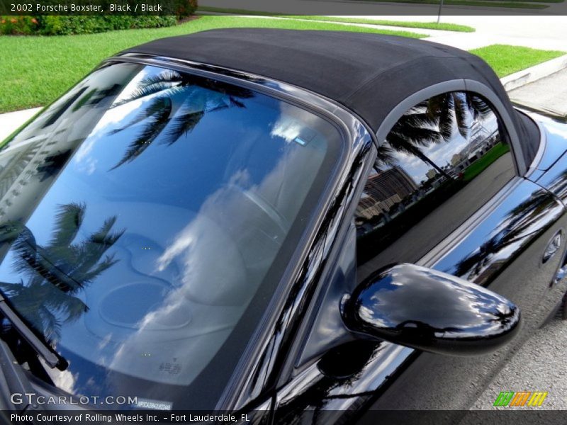 Black / Black 2002 Porsche Boxster