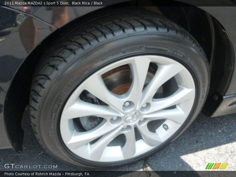Black Mica / Black 2011 Mazda MAZDA3 s Sport 5 Door