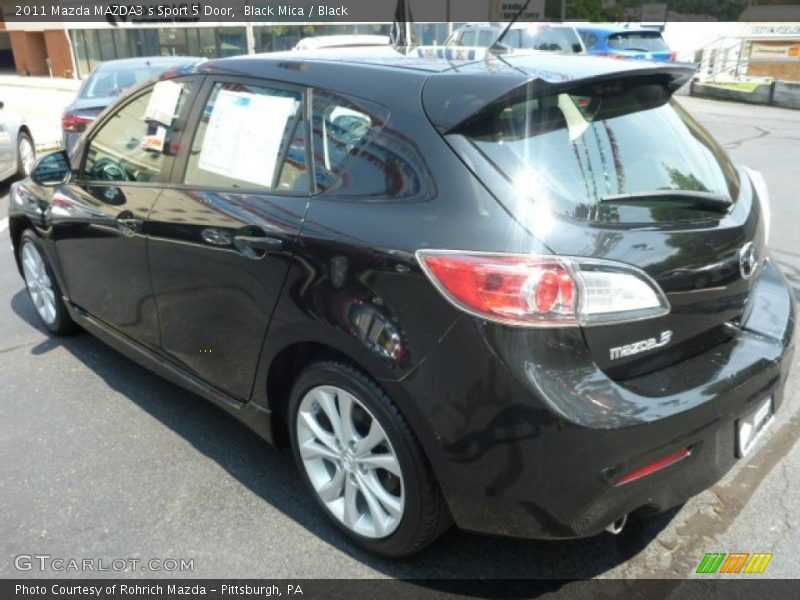 Black Mica / Black 2011 Mazda MAZDA3 s Sport 5 Door