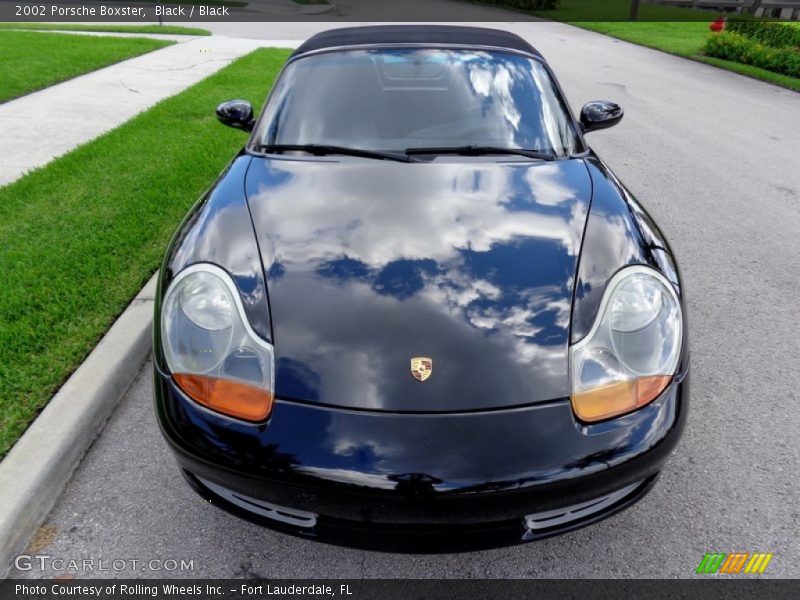 Black / Black 2002 Porsche Boxster