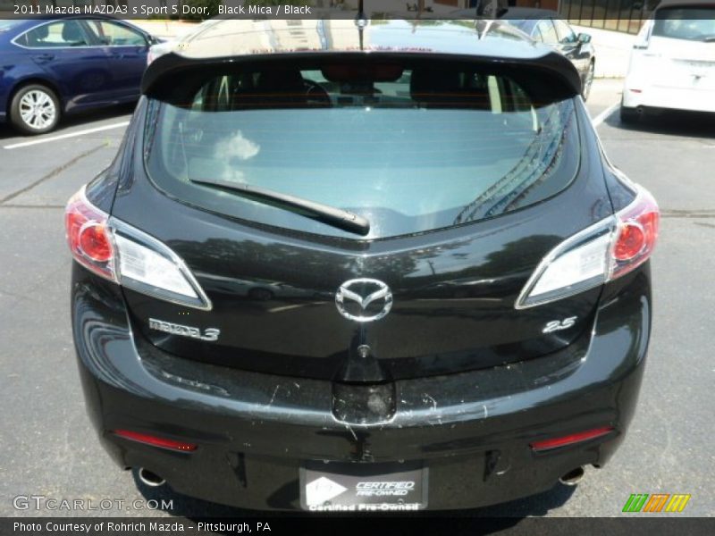 Black Mica / Black 2011 Mazda MAZDA3 s Sport 5 Door
