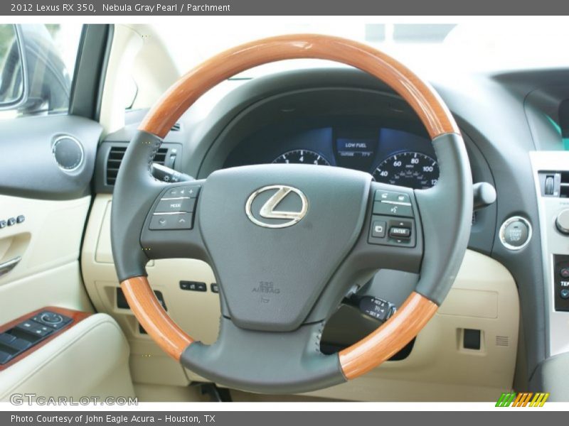 Nebula Gray Pearl / Parchment 2012 Lexus RX 350