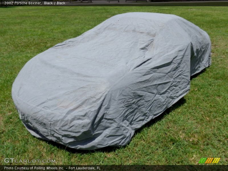 Black / Black 2002 Porsche Boxster