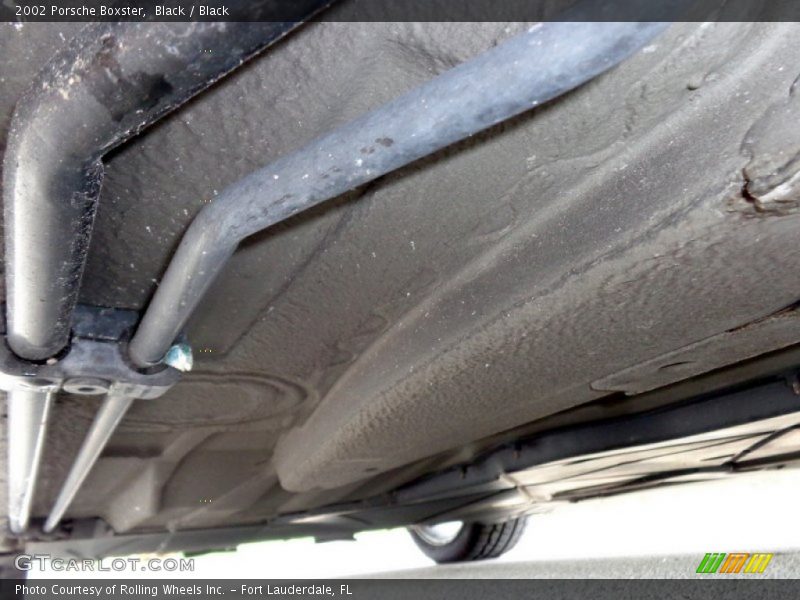 Undercarriage of 2002 Boxster 