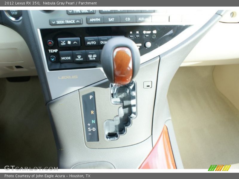 Nebula Gray Pearl / Parchment 2012 Lexus RX 350