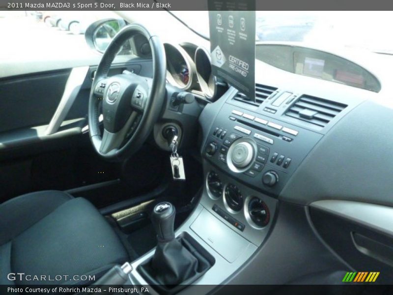 Black Mica / Black 2011 Mazda MAZDA3 s Sport 5 Door