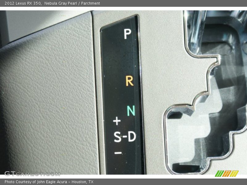 Nebula Gray Pearl / Parchment 2012 Lexus RX 350