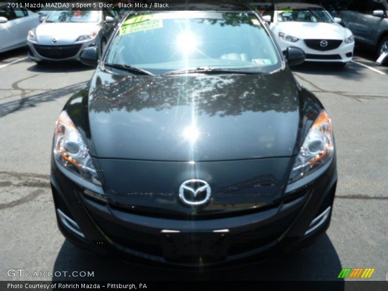 Black Mica / Black 2011 Mazda MAZDA3 s Sport 5 Door