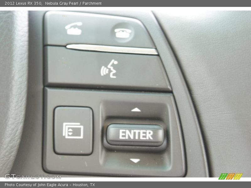 Nebula Gray Pearl / Parchment 2012 Lexus RX 350
