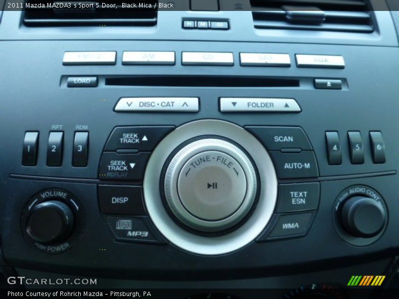 Black Mica / Black 2011 Mazda MAZDA3 s Sport 5 Door