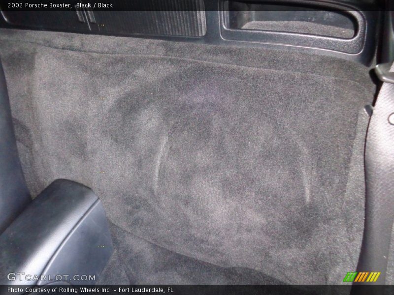 Black / Black 2002 Porsche Boxster