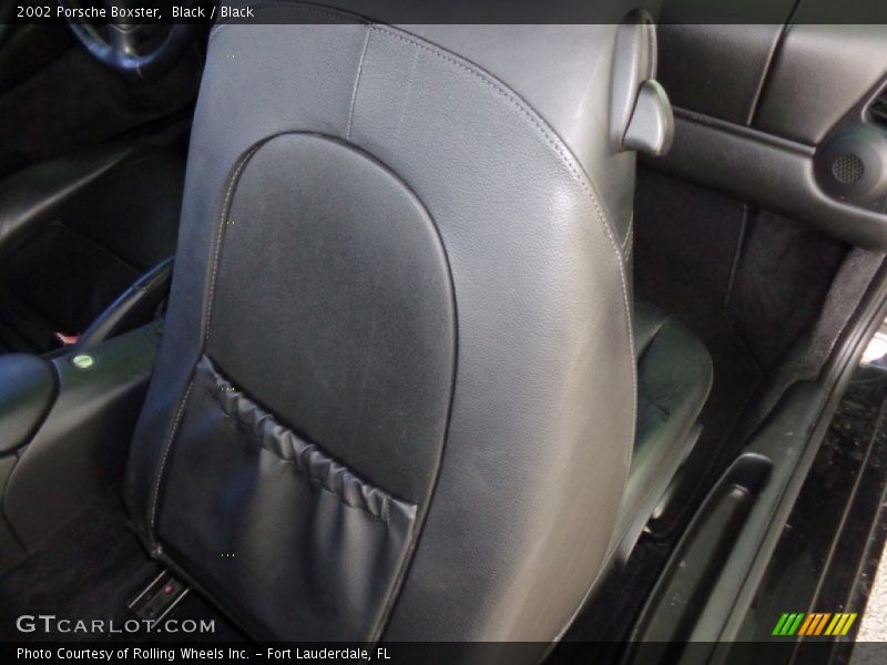 Black / Black 2002 Porsche Boxster