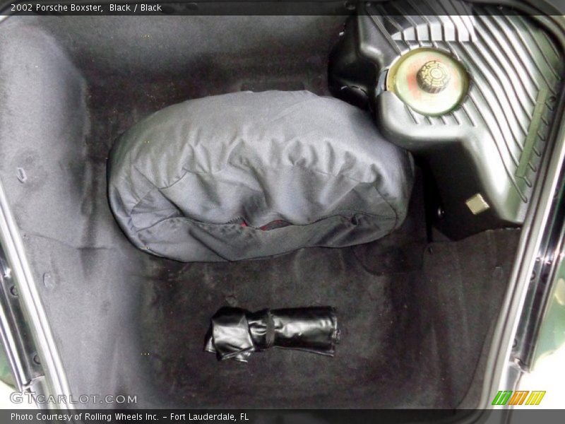 Black / Black 2002 Porsche Boxster