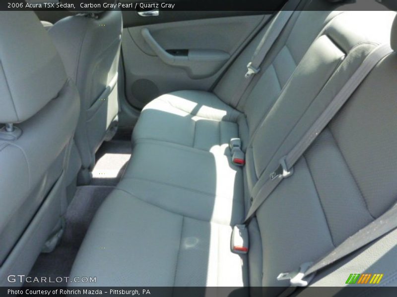 Carbon Gray Pearl / Quartz Gray 2006 Acura TSX Sedan