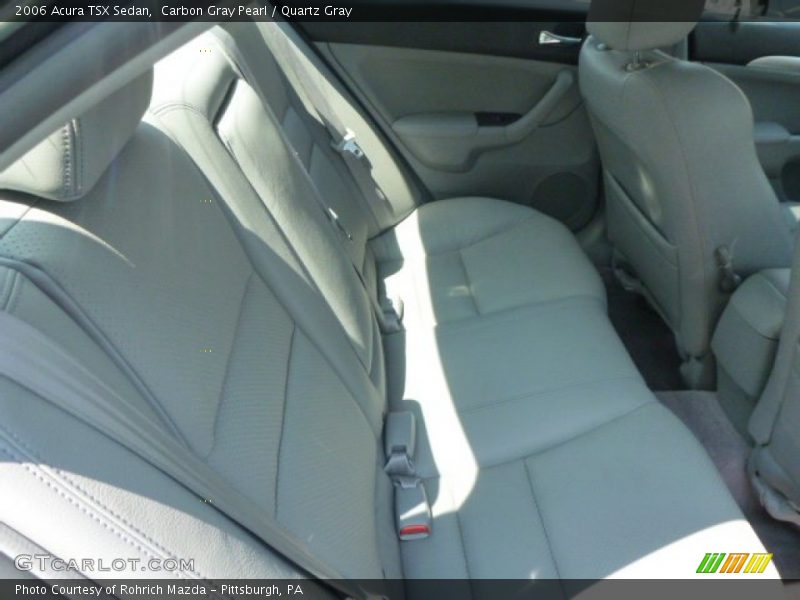 Carbon Gray Pearl / Quartz Gray 2006 Acura TSX Sedan