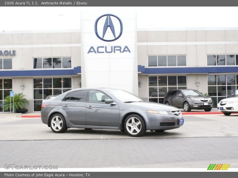 Anthracite Metallic / Ebony 2006 Acura TL 3.2
