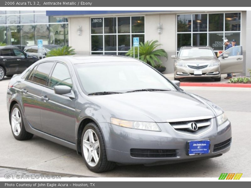 Anthracite Metallic / Ebony 2006 Acura TL 3.2