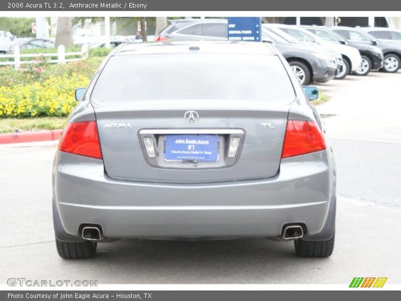 Anthracite Metallic / Ebony 2006 Acura TL 3.2