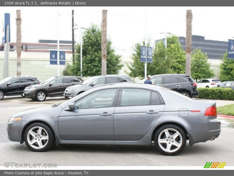 Anthracite Metallic / Ebony 2006 Acura TL 3.2