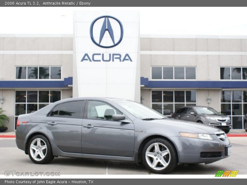 Anthracite Metallic / Ebony 2006 Acura TL 3.2
