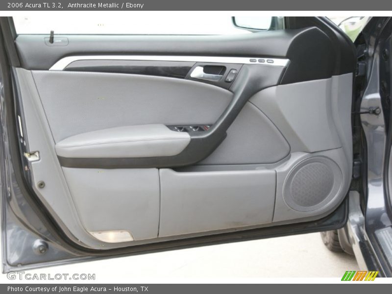Anthracite Metallic / Ebony 2006 Acura TL 3.2
