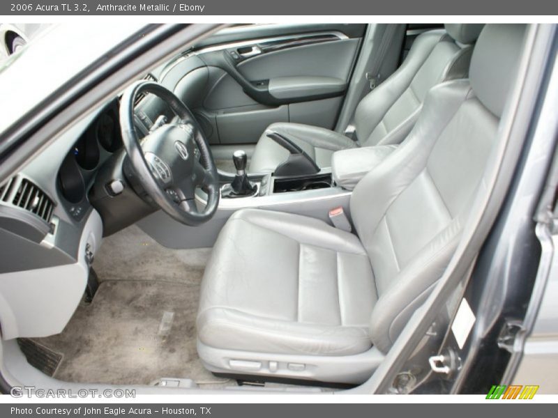 Anthracite Metallic / Ebony 2006 Acura TL 3.2
