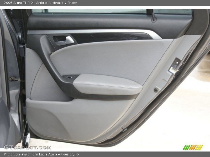 Anthracite Metallic / Ebony 2006 Acura TL 3.2