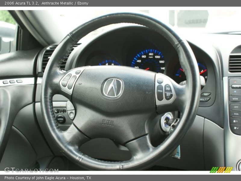 Anthracite Metallic / Ebony 2006 Acura TL 3.2