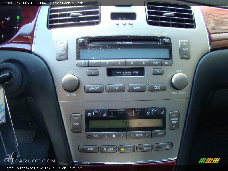 Black Garnet Pearl / Black 2006 Lexus ES 330