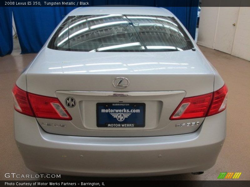 Tungsten Metallic / Black 2008 Lexus ES 350