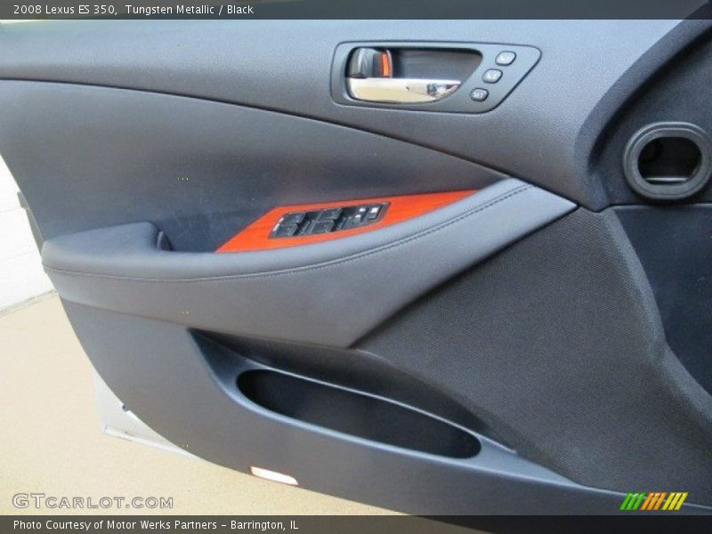 Tungsten Metallic / Black 2008 Lexus ES 350