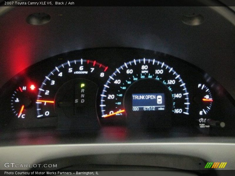 Black / Ash 2007 Toyota Camry XLE V6