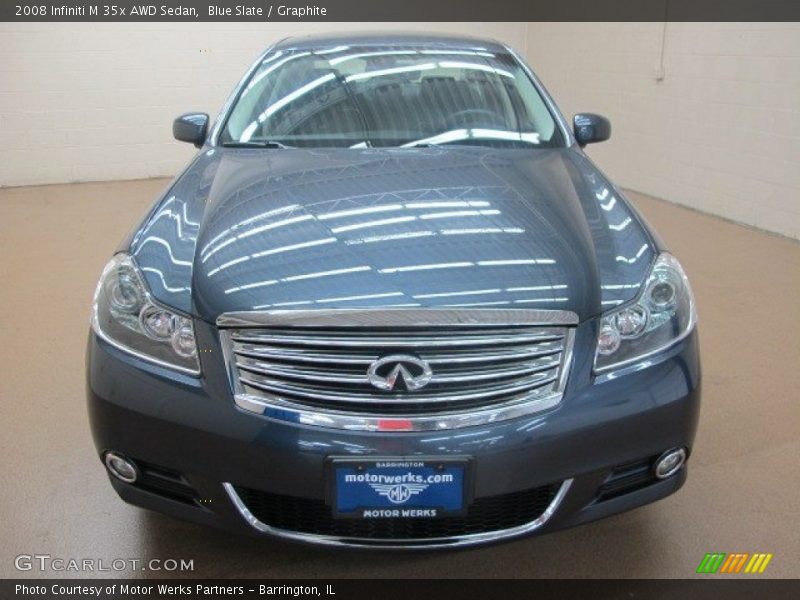 Blue Slate / Graphite 2008 Infiniti M 35x AWD Sedan