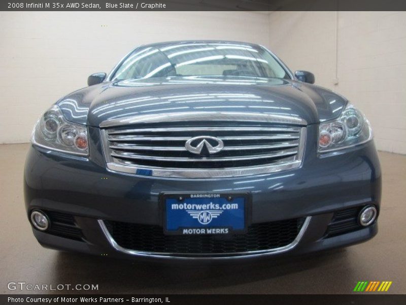 Blue Slate / Graphite 2008 Infiniti M 35x AWD Sedan