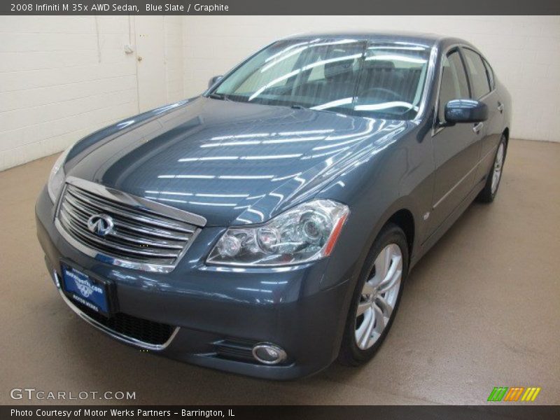 Blue Slate / Graphite 2008 Infiniti M 35x AWD Sedan