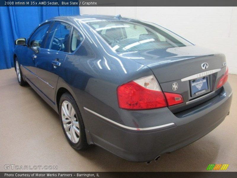 Blue Slate / Graphite 2008 Infiniti M 35x AWD Sedan