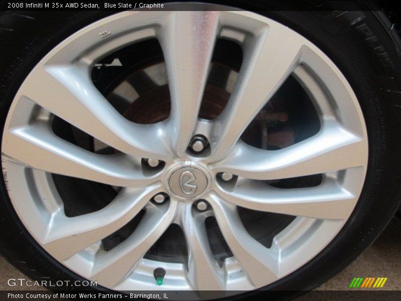 Blue Slate / Graphite 2008 Infiniti M 35x AWD Sedan