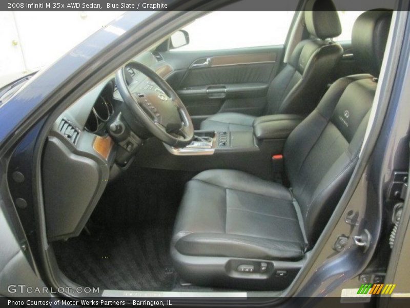 Blue Slate / Graphite 2008 Infiniti M 35x AWD Sedan