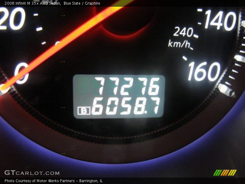 Blue Slate / Graphite 2008 Infiniti M 35x AWD Sedan
