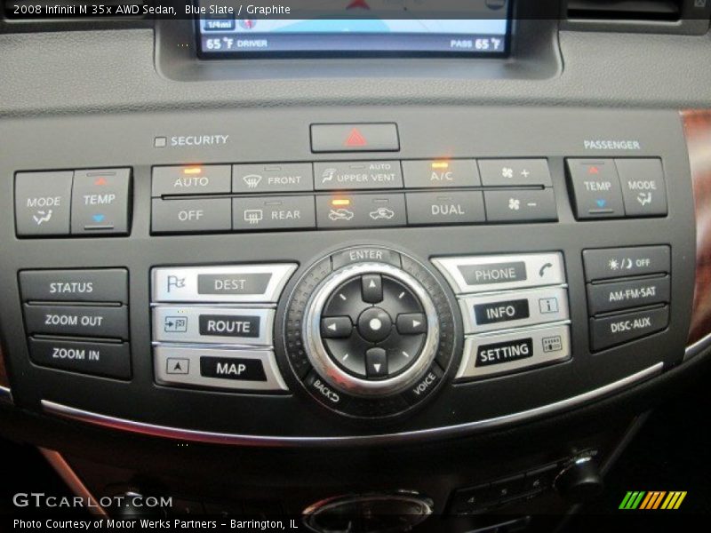 Blue Slate / Graphite 2008 Infiniti M 35x AWD Sedan