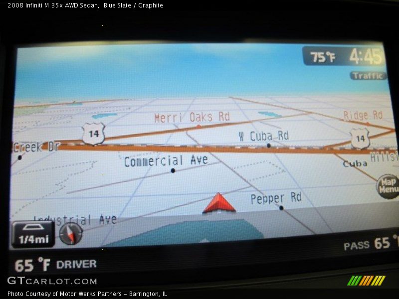 Blue Slate / Graphite 2008 Infiniti M 35x AWD Sedan