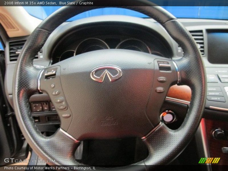 Blue Slate / Graphite 2008 Infiniti M 35x AWD Sedan