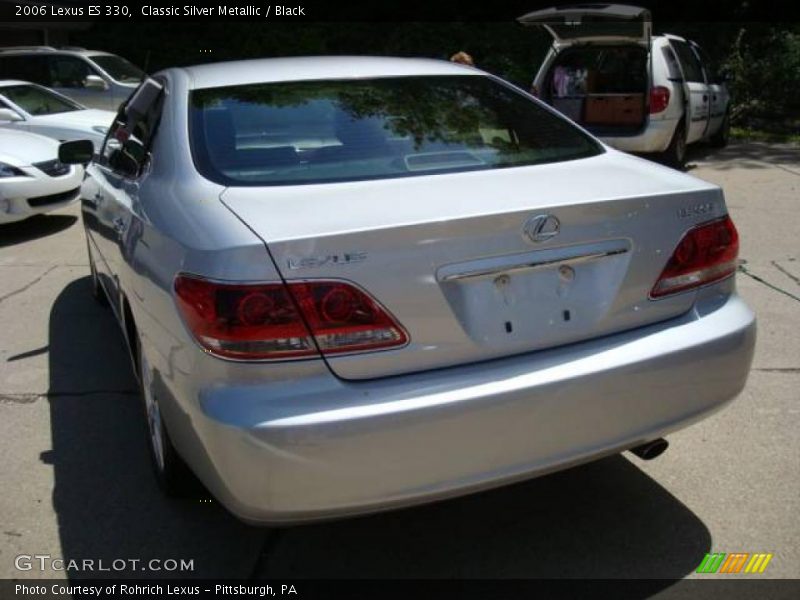 Classic Silver Metallic / Black 2006 Lexus ES 330