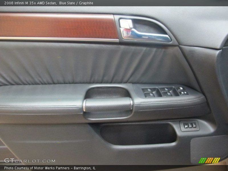 Blue Slate / Graphite 2008 Infiniti M 35x AWD Sedan