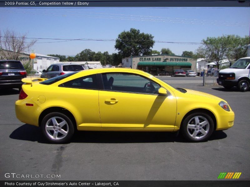 Competition Yellow / Ebony 2009 Pontiac G5
