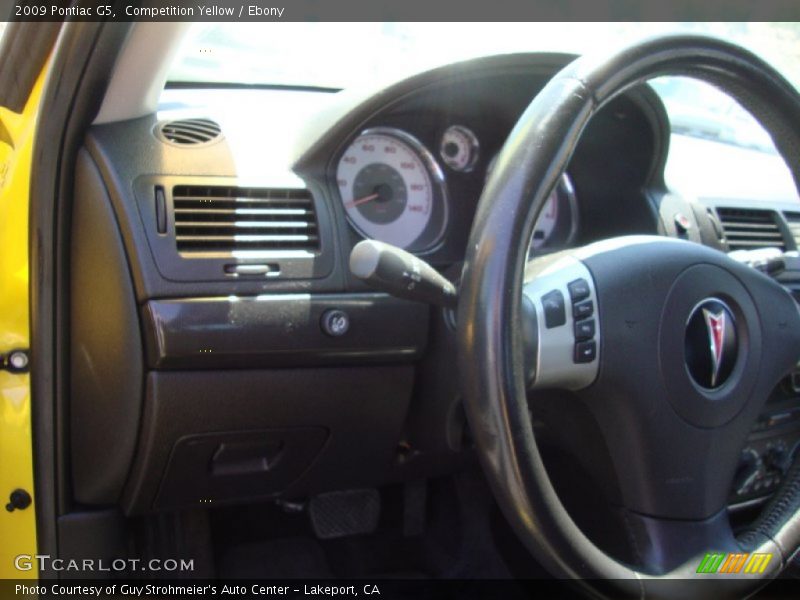 Competition Yellow / Ebony 2009 Pontiac G5